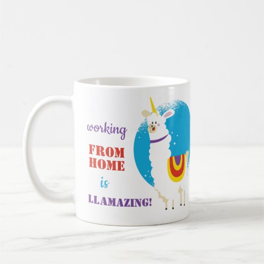 Grappig werken vanuit huis is Llamazing Llama-dram Koffiemok (Links)
