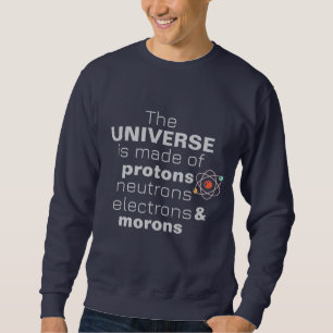 Grappig Wetenschap Universum Protonen Neutronen El Trui