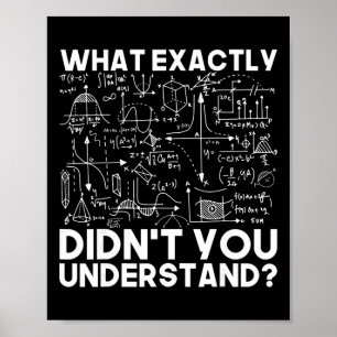 Grappig wetenschappelijk cadeau-idee natuurkundige poster