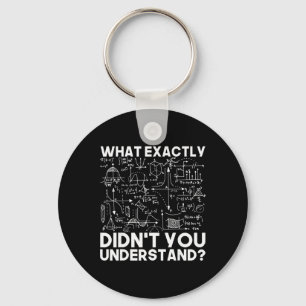 Grappig wetenschappelijk cadeau-idee natuurkundige sleutelhanger