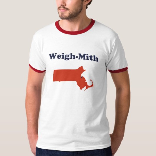 Grappig Weymouth MA T-Shirt (Voorkant)