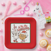 Grappig Whimsical Christmas Paper Bord (Feest)