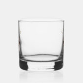 Grappig Whiskey Glas Gelukkige Struisvogel met Pro (Links)