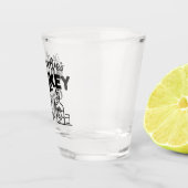 Grappig whisky woord kunst drink shot glas (Rechts)