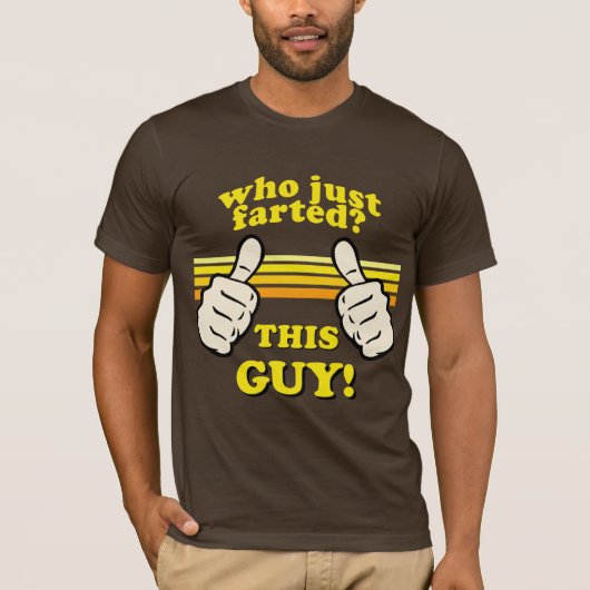 Grappig! Wie heeft er gevlucht? T-shirt (Voorkant)