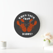 Grappig wie is jouw Craw Daddy Grote Klok (Huis)