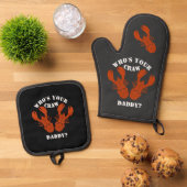 Grappig, wie is jouw Craw Daddy? Ovenwant & Pannenlap Set (Top down)