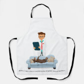 Grappig Wiener Dog All-Over Print Schort (Voorkant)