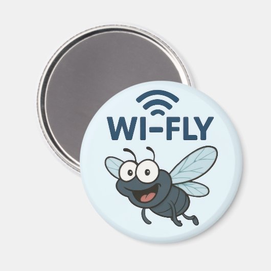 Grappig Wifi Magneet (Voorkant / Achterkant)