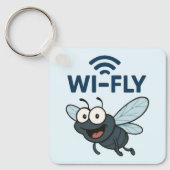 Grappig Wifi Sleutelhanger (Voorkant)
