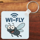 Grappig Wifi Sleutelhanger (Achterkant)