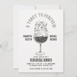 Grappig wijn glas oefen diner feest kaart