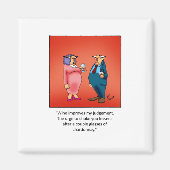 Grappig wijncadeau! magneet (Voorkant)