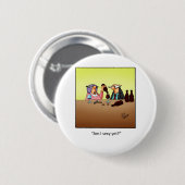 Grappig wijncadeau! ronde button 5,7 cm (Voorkant /achterkant)