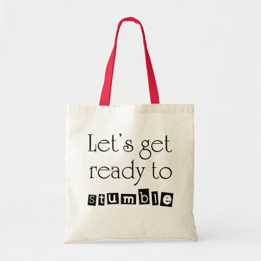 Grappig wijncitaat typografie humor eenvoudige vro tote bag (Voorkant)