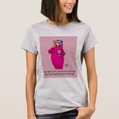 Grappig wijnliefhebber Humor T-shirt (Voorkant)
