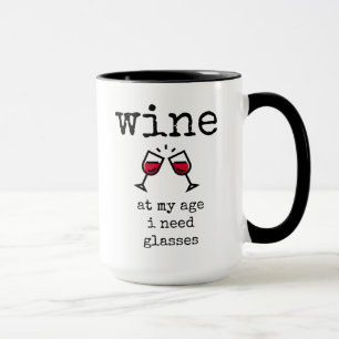 Grappig, Wijnliefhebber, Quote, Koffie Mok