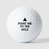 Grappig, wijs me naar de hole golfballen (Voorkant)