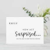 Grappig Wil je mijn bruidsmeisje voorstel Kaart (Staand voorkant)