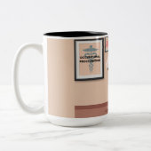 Grappig wil niet werken Koffie Mok (Links)