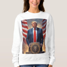 Grappig willekeurig Donald Trump Sweatshirt
