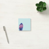 Grappig winterkarakter met pet en sjaal post-it® notes (Kantoor)