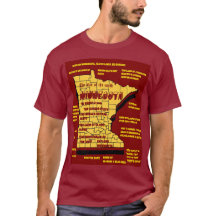 Grappig Wisconsin kaartontwerp