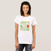 Grappig wiskunde getallen grap T-shirt voor kinder (Voorkant volledig)