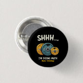 Grappig Wiskunde Gewichtheffen Workout Training Ronde Button 3,2 Cm (Voorkant /achterkant)