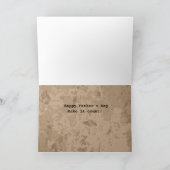 Grappig Wiskunde Happy Fathers Day Algebra-vergeli Kaart (Binnen)