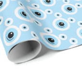 Grappig wit beer gezicht cadeaupapier (Rol Hoek)