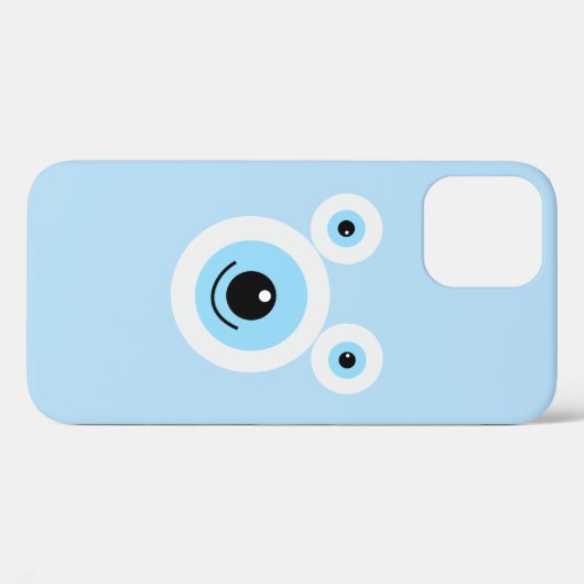 Grappig wit beer gezicht Case-Mate iPhone case (Achterkant (horizontaal))