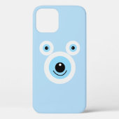 Grappig wit beer gezicht Case-Mate iPhone case (Achterkant)