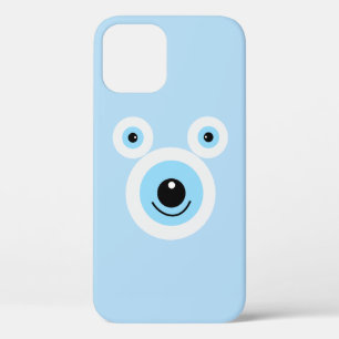 Grappig wit beer gezicht Case-Mate iPhone case