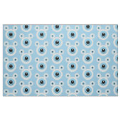 Grappig wit beer gezicht stof (Fat Quarter)