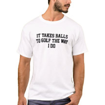 Grappig Witte Golf Voor Hem Golfer Sport Heren