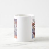 Grappig witte olifant in de zaal koffiemok (Center)