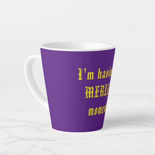 Grappig wizard latte mok (Linkerhoek)