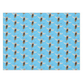 Grappig woedende wesp cartoon illustratie tafelkleed (Voorkant (Horizontaal))