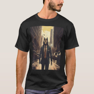 Grappig Wolf beste design idee kunst cool Wallstre T-shirt