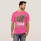Grappig Wombat Gezegde Wombats T-shirt (Voorkant volledig)