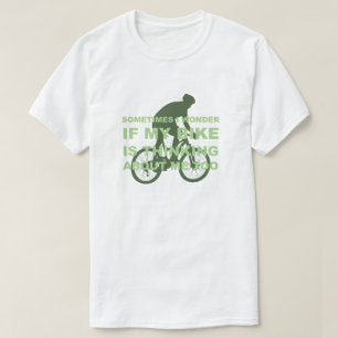 Grappig Wonderen of mijn bijt ook over mij denkt T-shirt