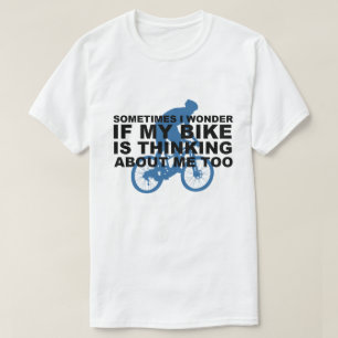 Grappig Wonderen of mijn bijt ook over mij denkt T-shirt