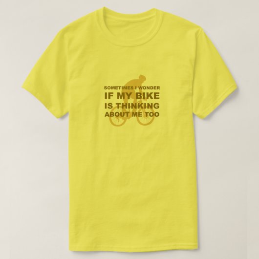 Grappig Wonderen of mijn bijt ook over mij denkt T-shirt (Design voorkant)