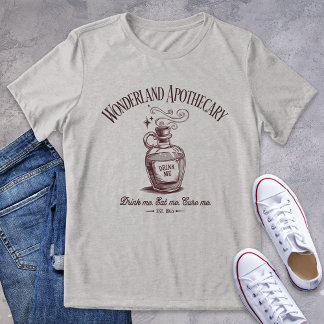Grappig Wonderland Apotheker Logo Bookish Tri-Blend Shirt