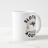 Grappig woordspel Sleepy Sloth Grote Koffiekop (Voorkant rechts)