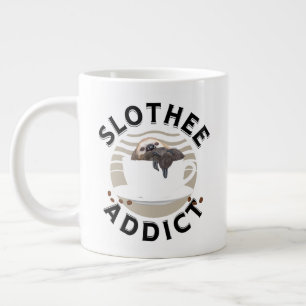 Grappig woordspel Sleepy Sloth Grote Koffiekop