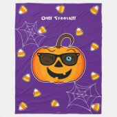 Grappig woordy Pumpkin iconic winkS Trekt alleen!! Fleece Deken (Voorkant)