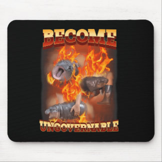 Grappig Word Onbestuurbare Moo Deng In Fire Ba Muismat