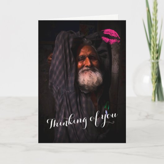 Grappig word snel goed Kaart ft. Indiaan (Voorkant)